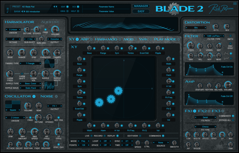 Rob Papen Blade 2 - Virtual Synthesizer Plug-in (Download)