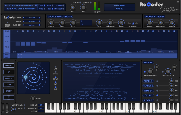 Rob Papen RoCoder - Vocoder with Additive Mode Plug-in (Download)