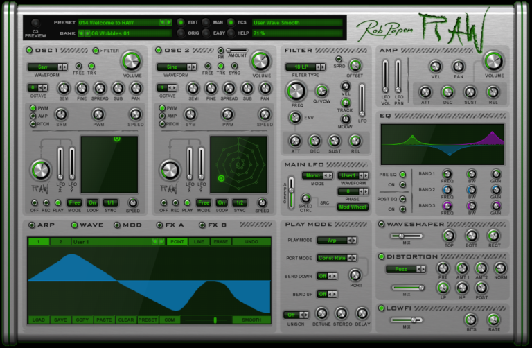 Rob Papen RAW Virtual Instrument (Download)