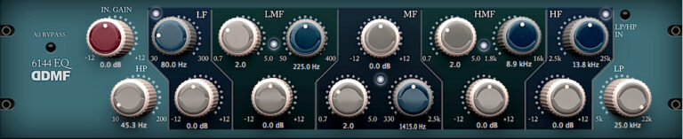 DDMF 6144 Neve-style Equalizer Plugin - (Download)