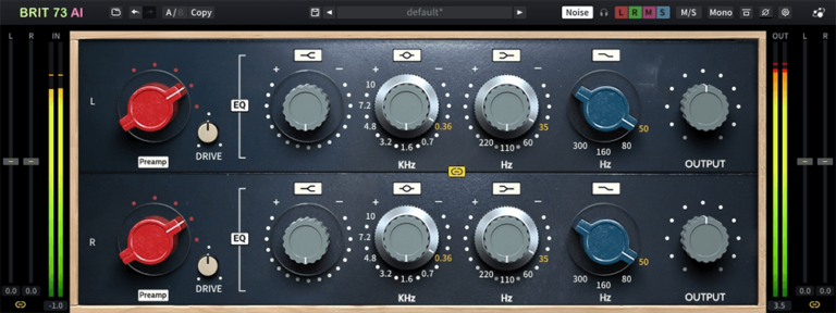 ThreeBodyTech Brit 73 AI - AI-Powered Preamp and EQ Plugin (Download)