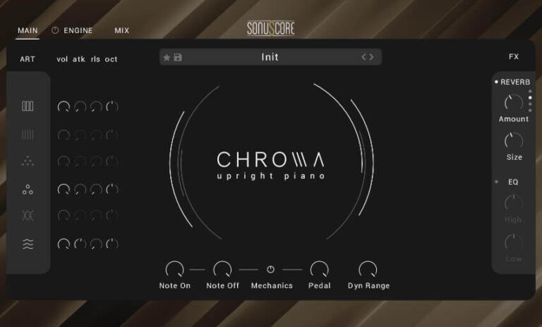 SonuScore Chroma - Upright Piano Grand Piano Library for Kontakt Player (Download)