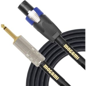 Mogami Gold Speaker SO SpeakON to 1/4” TS Quad Cable (6’)