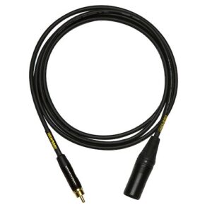 Mogami Gold TS 1/4" Male to RCA Male Audio/Video Patch Cable (75 Ohm) - 12'