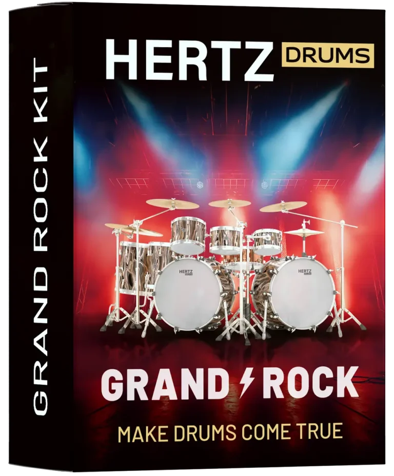 Hertz Drums Grand Rock Kit Drum Sample Library Plug-in (Download)