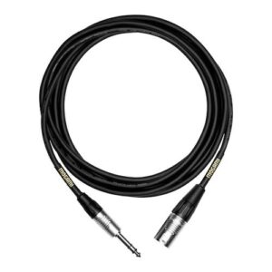 Mogami CorePlus XLR Male to 1/4" TRS Male Patch Cable (10’)