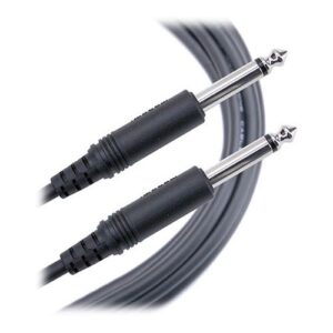 Mogami PP-03 Pure-Patch Mono TS 1/4" Male to TS 1/4" Male Audio/Video Patch Cable (75 Ohm) - 3'