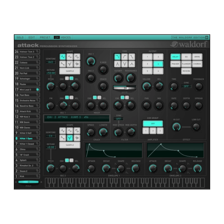 Waldorf Edition 2 Multi-Effects Processor Plug-in (Download)