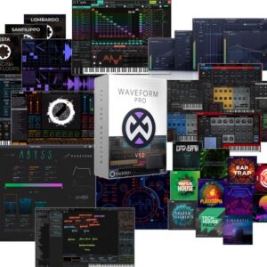 tracktion Waveform Pro 13 Music Production and Software - (Upgrade from Waveform Pro 12