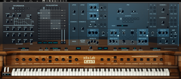 XILS Labs KaoX Synthesizer Virtual Instrument Plug-in (Download)