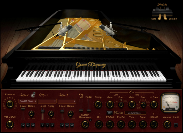 Waves Grand Rhapsody Piano - Virtual Instrument Plug-in (Download)