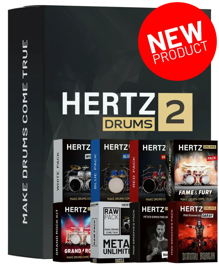 Hertz Drums Complete 1 Drum Sample Library Plug-in (Download)