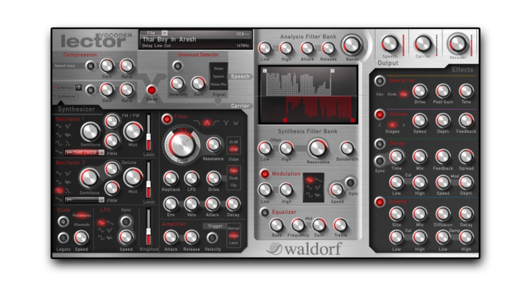 Waldorf Lector Novel Sound Effect Generator Plug-in (Download)