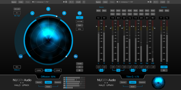 NuGen Audio AMB Upmix Module - Automated Audio Upmixing Software (Upgrade from LMB