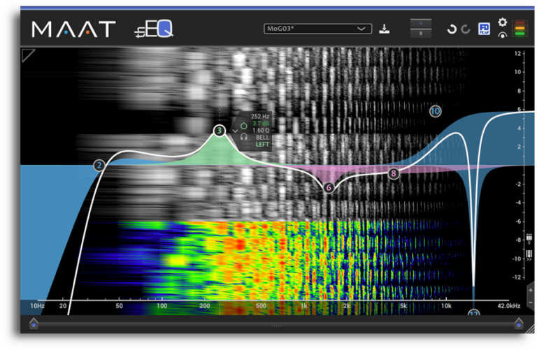 MAAT thEQblue6 Paramount Mastering EQ - 6 Precision Variations of Analog (Download)