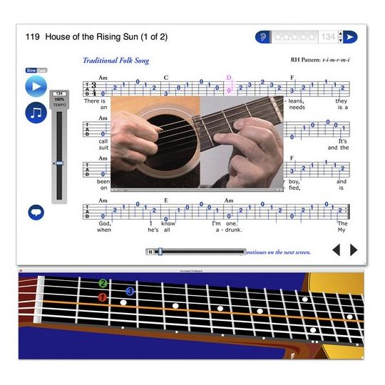 eMedia Guitar Method v6 (Mac 10.5 to 10.14, 32-bit only, Download) - Image 2