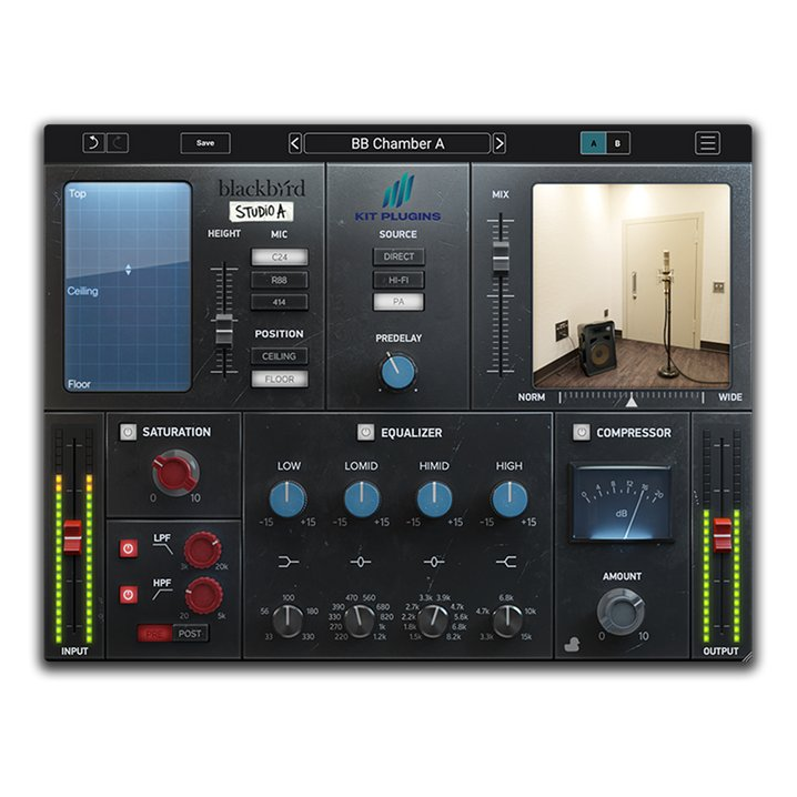 Kit Plugins BB Chamber A Reverb