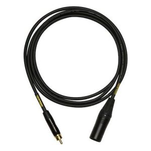 Mogami Gold TS 1/4" Male to RCA Male Audio/Video Patch Cable (75 Ohm) (12')