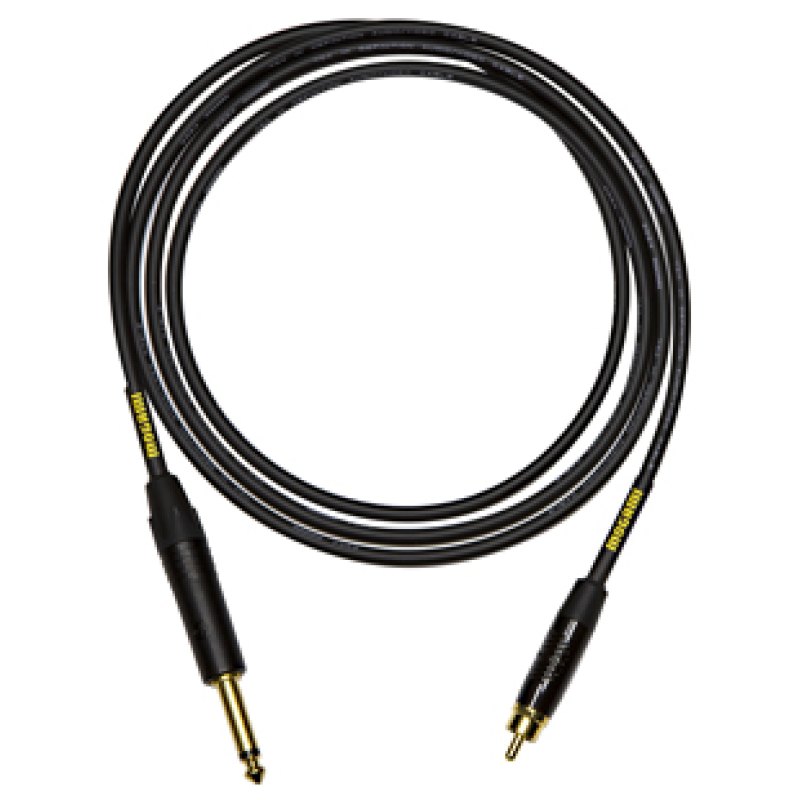 Mogami Gold TS 1/4″ Male to RCA Male Patch Cable – 6′ picture 2