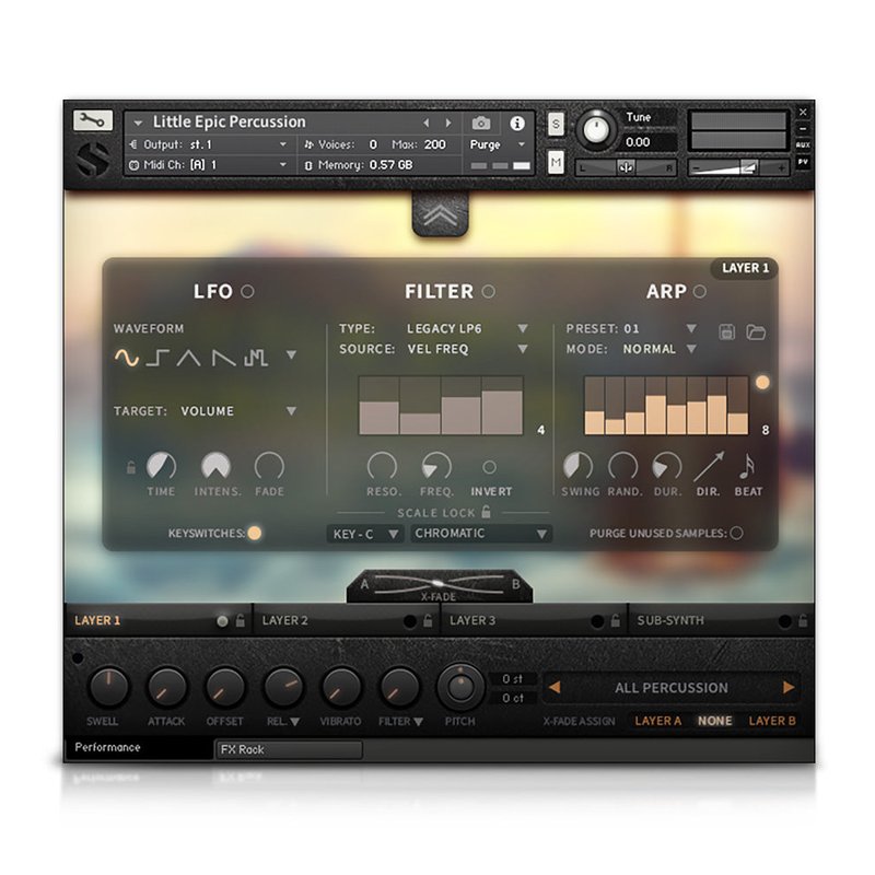 Soundiron Little Epic Percussion Sound Library for Kontakt (Download ...