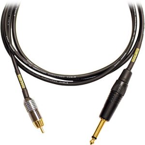 Mogami Gold TS 1/4" Male to RCA Male Patch Cable - 6'