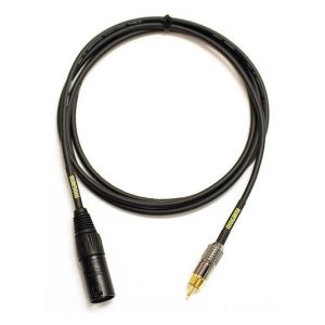 Mogami Gold Male XLR to RCA Cable (12’)