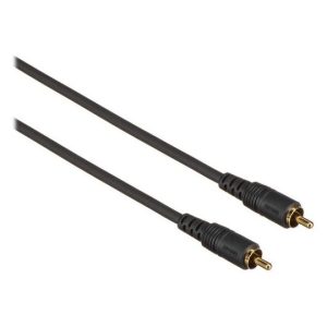 Mogami RR-01 Pure-Patch RCA Male to RCA Male Audio/Video Patch Cable (1')