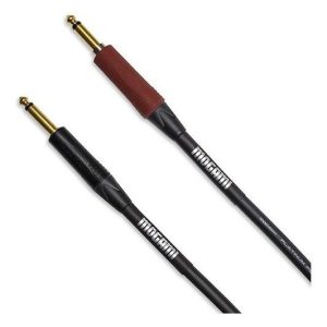 Mogami Platinum Series TS 1/4" Male to TS 1/4" Male Guitar Cable, with Neutrik Silent Plug (40')