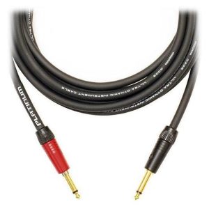 Mogami Platinum Series TS 1/4" Male to TS 1/4" Male Guitar Cable (6')