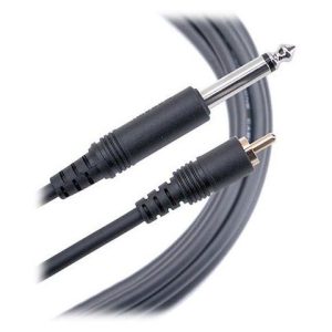 Mogami PR-03 Pure-Patch TS 1/4" Male to RCA Male Audio/Video Patch Cable (75 Ohm) (3')