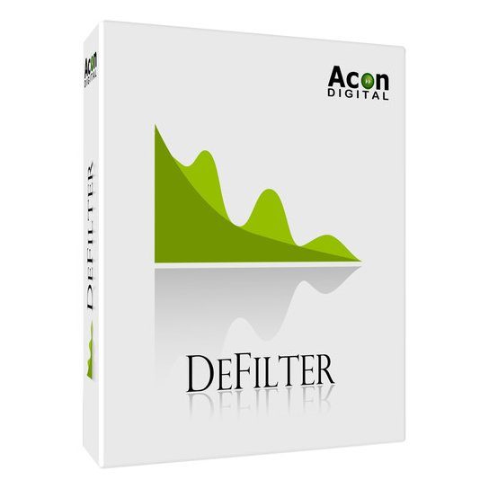 Acon Digital DeFilter - Automatic Equalization Plug-In (Download)