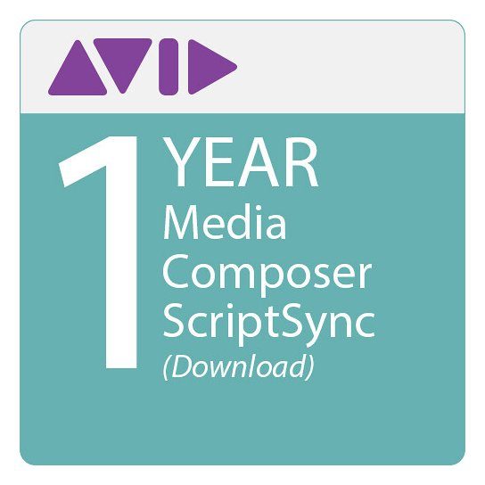 Avid Media Composer | Subscription ScriptSync AI Option (Renewal, 1-Year, Download)