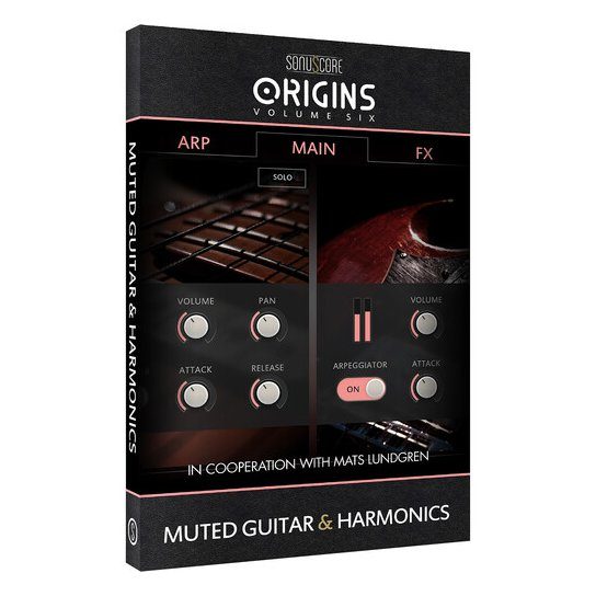 BOOM Library Sonuscore Origins Vol.6: Muted Guitar & Harmonics (Download)