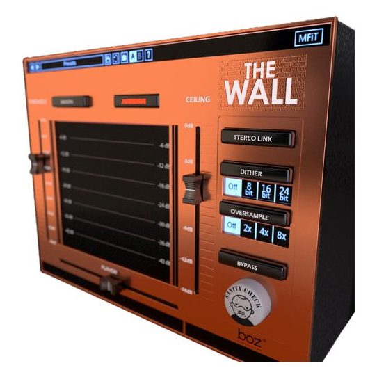 Boz Digital The Wall - Brickwall Mastering Limiter Plug-In (Download)