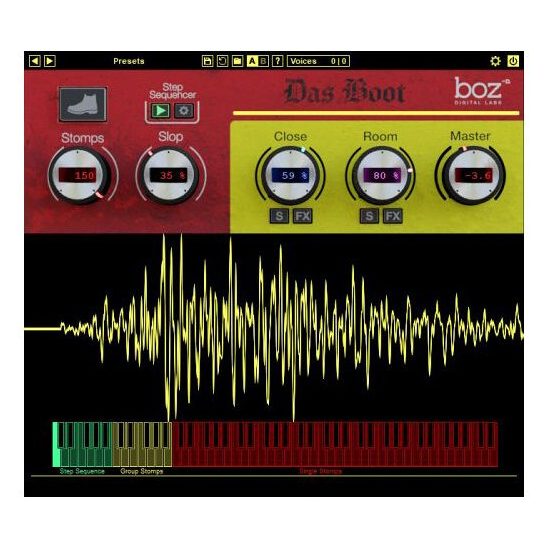 Boz Digital Das Boot Sampled Stomp and Step Sequencer (Download)