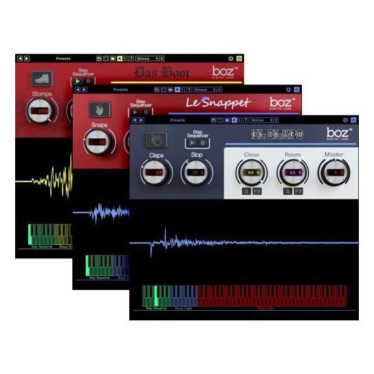 Boz Digital Claps, Stomps, and Snaps Bundle (Download)