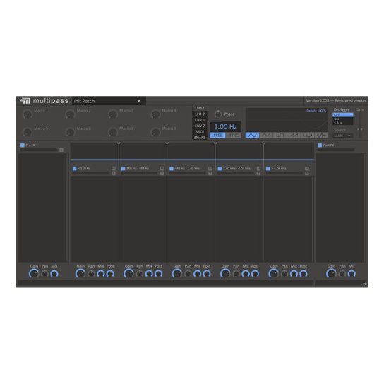 Kilohearts Multipass Multiband Signal-Splitting Plug-In Host (Download)