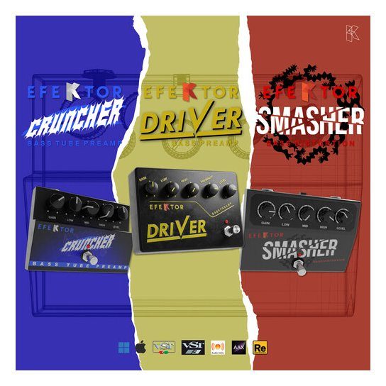 Kuassa Efektor Bass Distortion Bundle (Download)