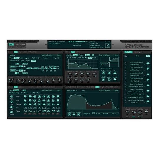 KV331 Audio SynthMaster 2.9 Upgrade from SynthMaster Player - Semi-Modular Software Synthesizer Plug-In (Download)