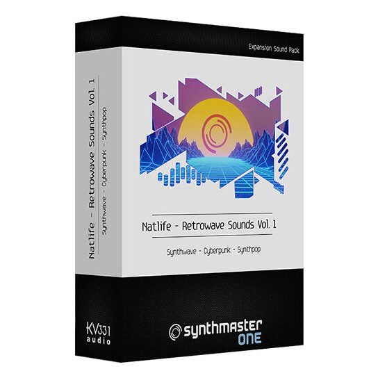 KV331 Audio NatLife Retrowave Sounds Volume 1 Expansion Pack for SynthMaster One (Download)