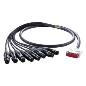 Mogami Gold 8-Channel DB-25 to XLR Female Analog Snake Cable (100’)