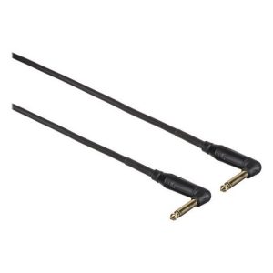 Mogami Gold Instrument Right-Angle 1/4" TS Pedal Cable (3')
