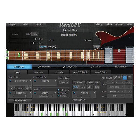 MusicLab RealLPC Virtual Guitar Instrument (Download)