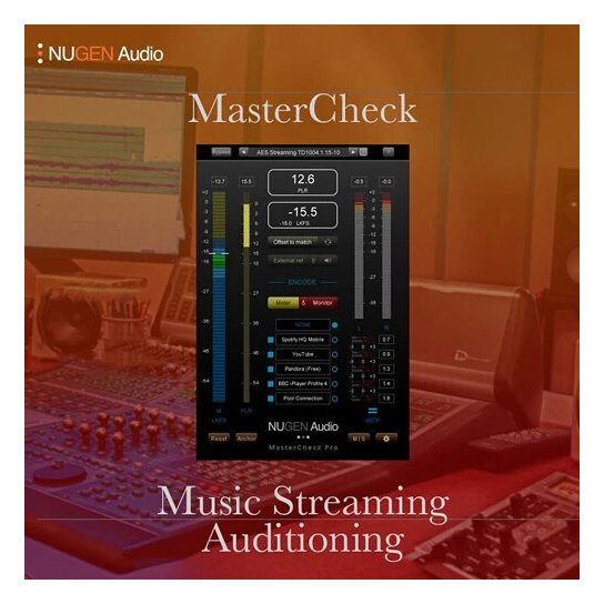 NuGen Audio MasterCheck Loudness Metering Plug-In (Download)