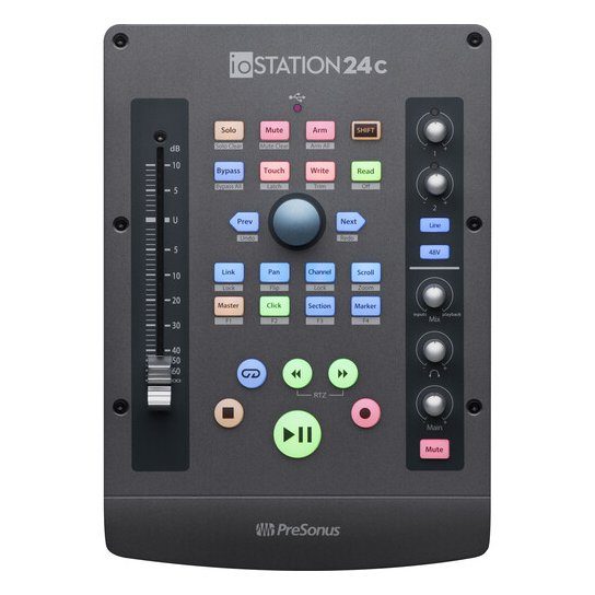 PreSonus ioStation 24c 2x2 USB-C Audio Interface and Production Controller