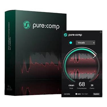 sonible pure:comp Intelligent AI-Driven Compression Plug-In (Download)