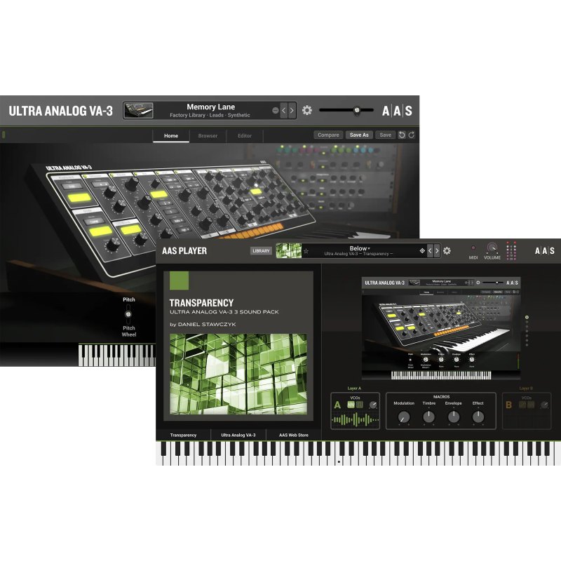 Applied Acoustics Systems Transparency – Sound Pack for Ultra Analog VA-3 picture 4