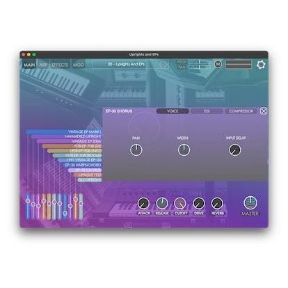 Nightfox Audio Uprights and EPs