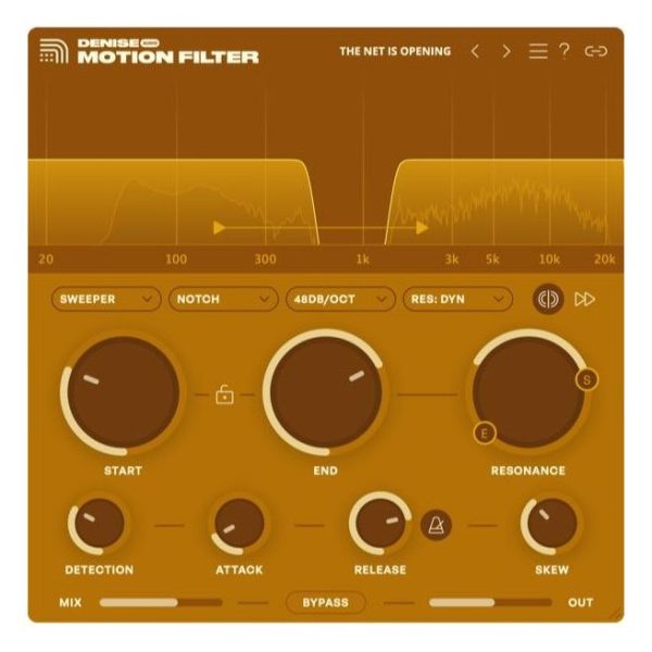 Denise Audio Motion Filter