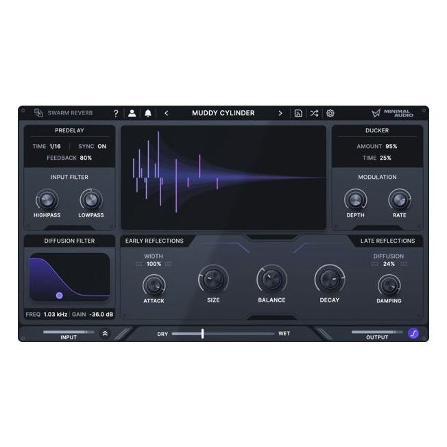 Minimal Audio Swarm Reverb (Download)